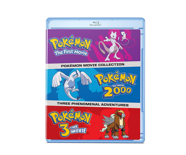 Pokemon The First Three Movies Blu-Ray Set