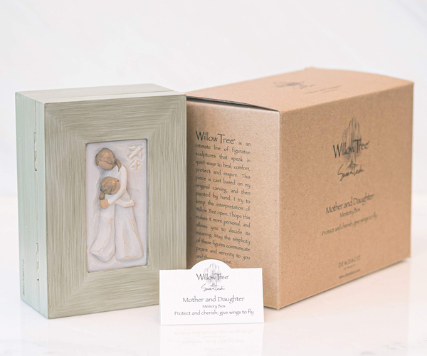 Willow Tree Hand Painted Memory Box