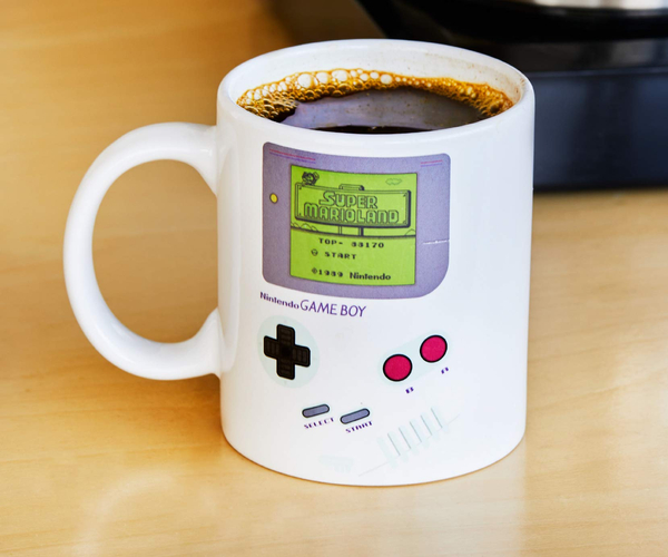 Gameboy Heat Changing Coffee Mug