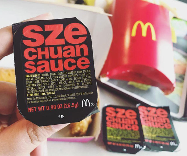 McDonald's Szechuan Sauce