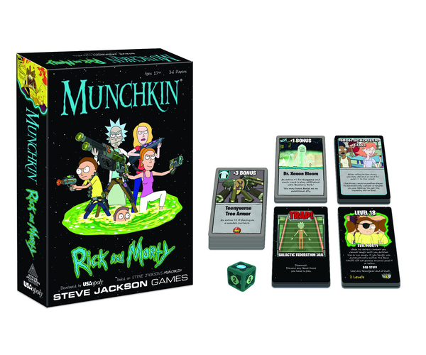 MUNCHKIN: Rick And Morty Card Game