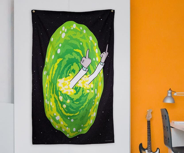Portal Middle Finger Banner