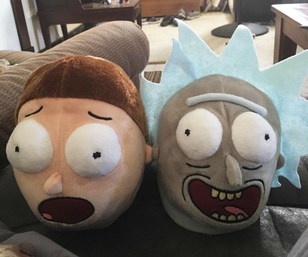 Rick and Morty Besties Slippers