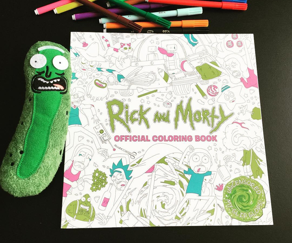 Rick and Morty Official Coloring Book