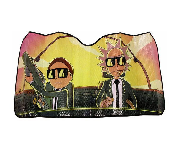 Rick and Morty Run the Jewels Accordion Auto Sunshade