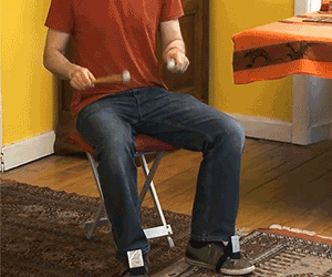 Aerodrums Air Drumming Percussion Instrument