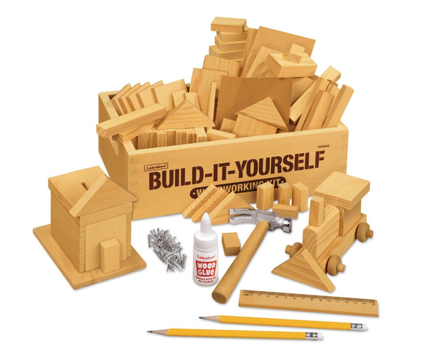Build-It-Yourself Woodworking Kit for Kids