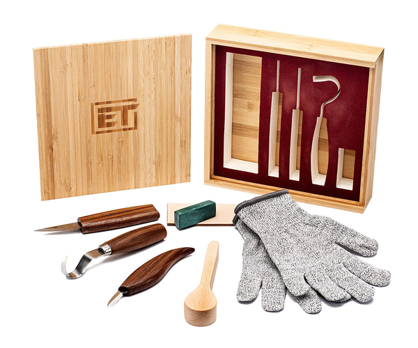 Spoon Wood Carving Set