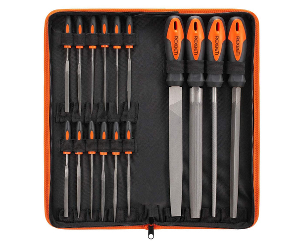 Steel File Set with Carry Case