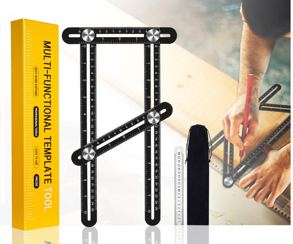 Universal Angle Ruler for Woodworking