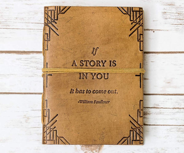 If A Story Is In You Leather Journal