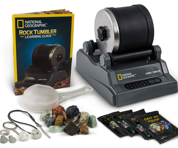National Geographic Hobby Rock Tumbler Kit