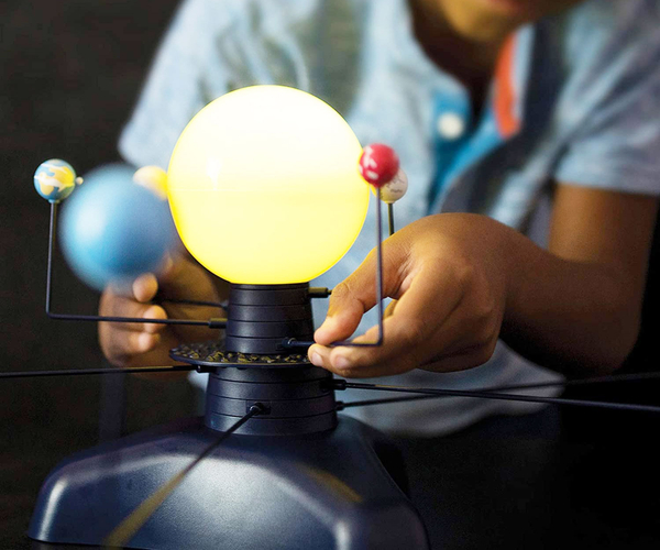 Roating Solar System Model