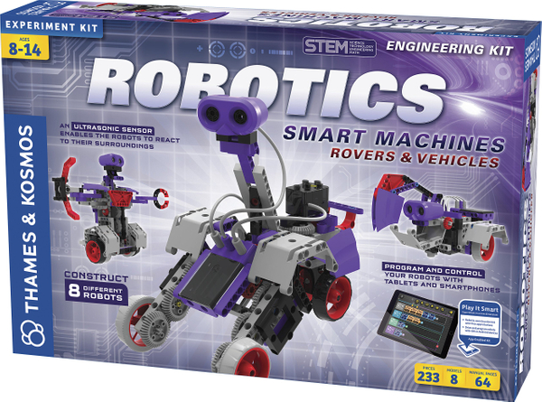 Robotics: Smart Machines Rovers and Vehicles Kit