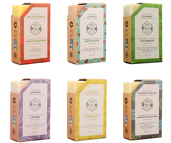 Cold-Press All Natural Soap 6-Pack