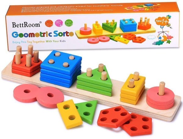 Color & Shape Recognition Geometric Board