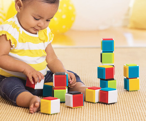 Press & Stay Sensory Blocks