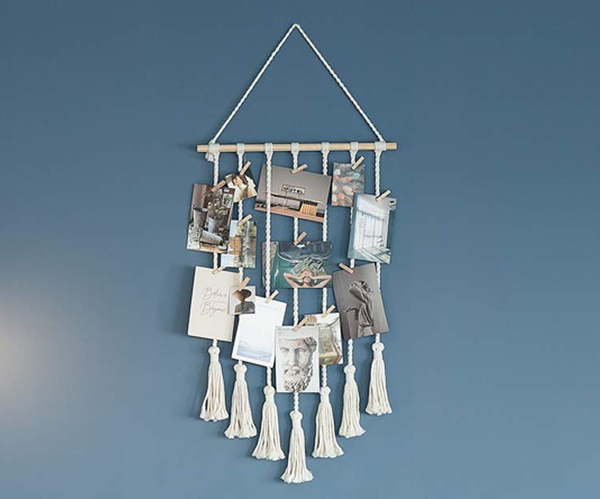 Macrame Wall Picture Hanger