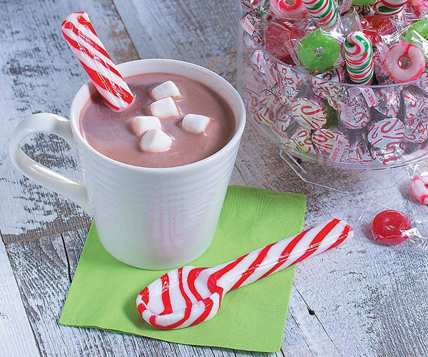 Candy Cane Spoons