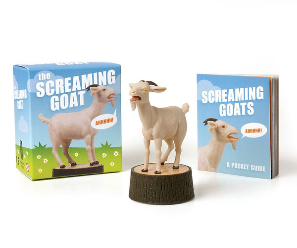 The Screaming Goat Figurine