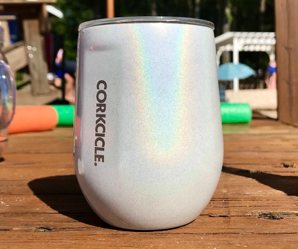 Unicorn Magic Corkcicle Stemless Wine Glass