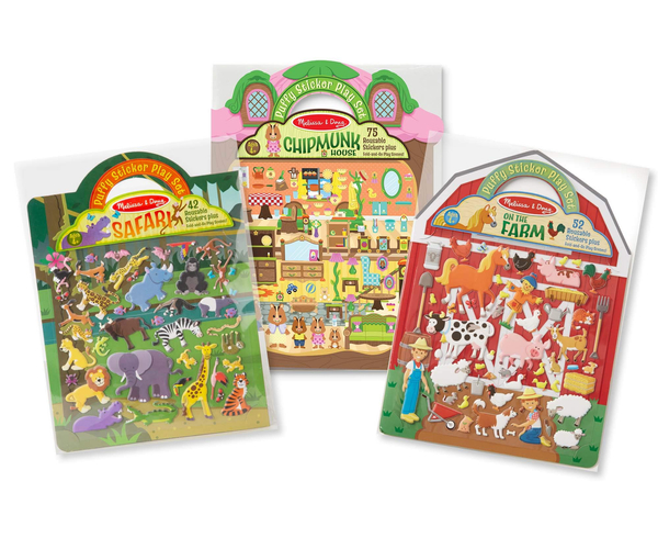 Puffy Sticker Adventure Books