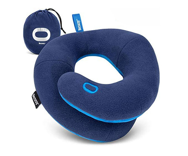 BCOZZY Chin Supporting Travel Neck Pillow