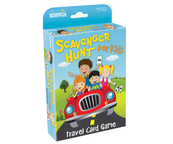 Travel Scavenger Hunt Card Game for Kids