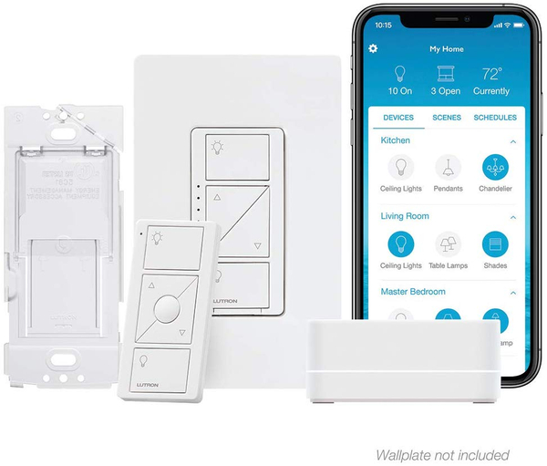 Lutron Caseta Smart Light Switch Starter Kit