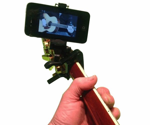 Smartphone Guitar Capo Mount