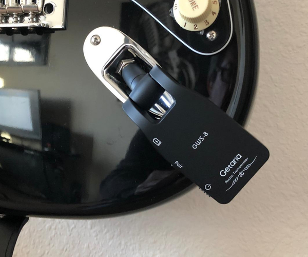 Wireless Guitar System Transmitter and Receiver