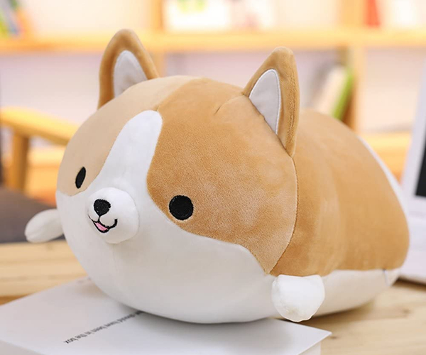 Corgi Sploot Pillow