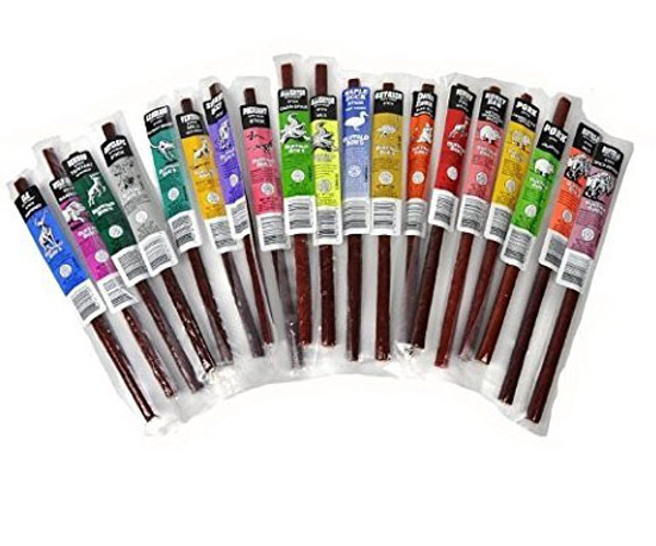 15 Piece Exotic Jerky Sampler