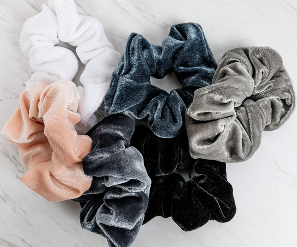 Designer Velvet Scrunchies