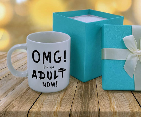 OMG I'm An Adult Now Mug