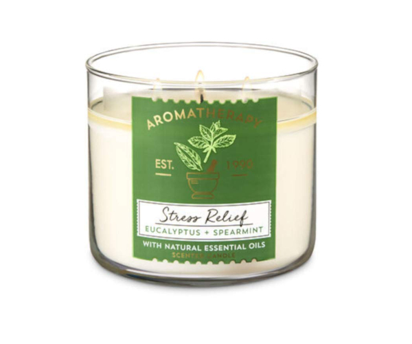Eucalyptus Spearmint Stress Relief 3-Wick Candle