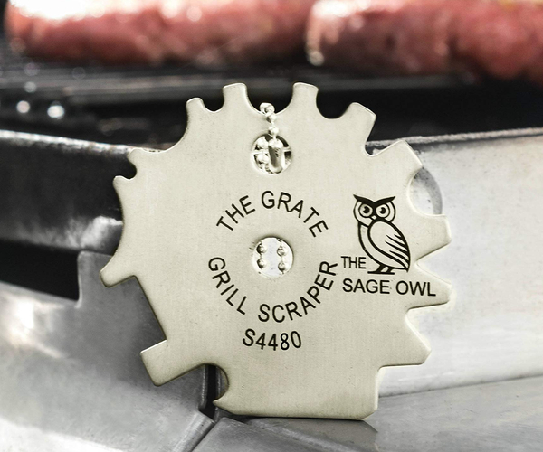 Stainless Steel BBQ Grill Scraper