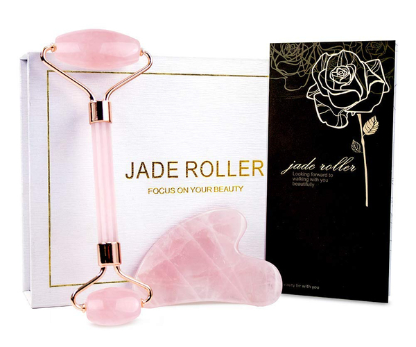 Jade Roller and Gua Sha Set