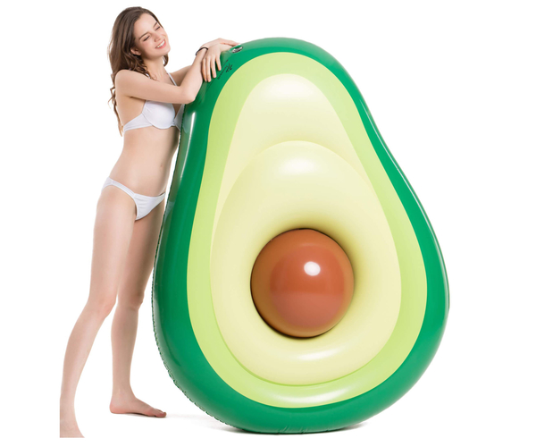 Inflatable Avocado Pool Float