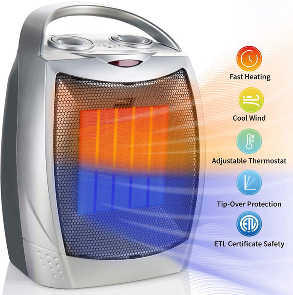1500W Portable Space Heater