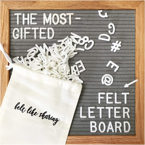 Customizable Felt Letter Board