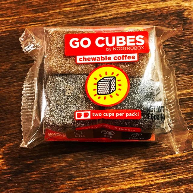 Go Cubes Chewable Coffee