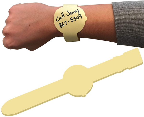 Sticky Note Wrist Watch Pad