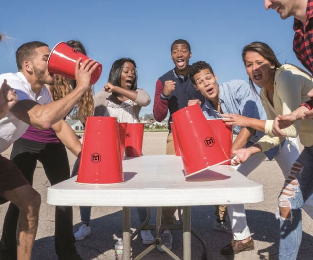 Giant Flip-Cup Cups