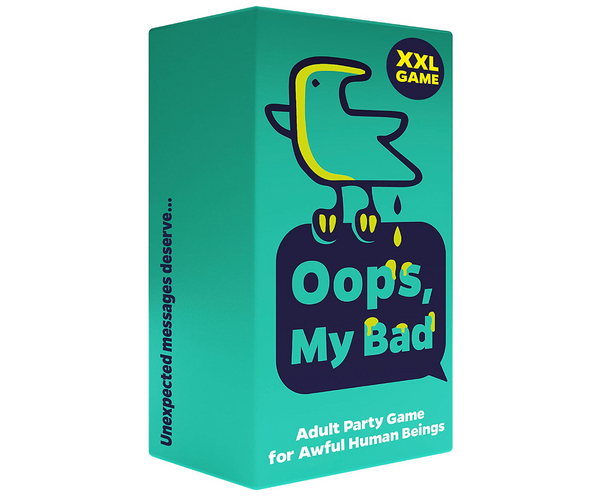 Oops My Bad Party Game