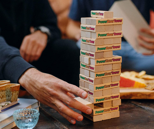 Power Hour Tower Party Game