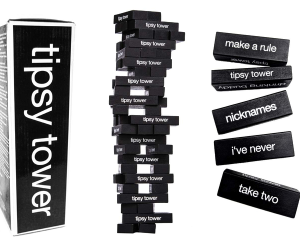 Tipsy Tower Drinking Game