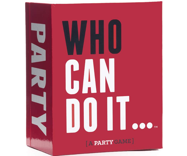 Who Can Do It Challenge Drinking Game