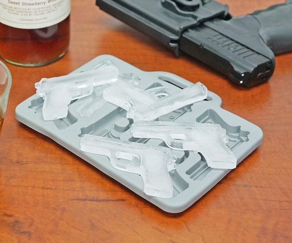 Handgun Ice Cube Tray
