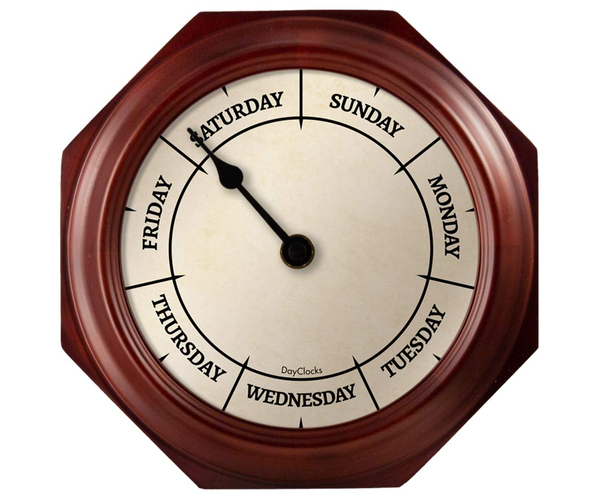 Day Of The Week Clock